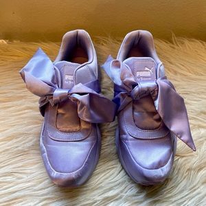Puma Fenty by Rihanna Purple Bow Size 9